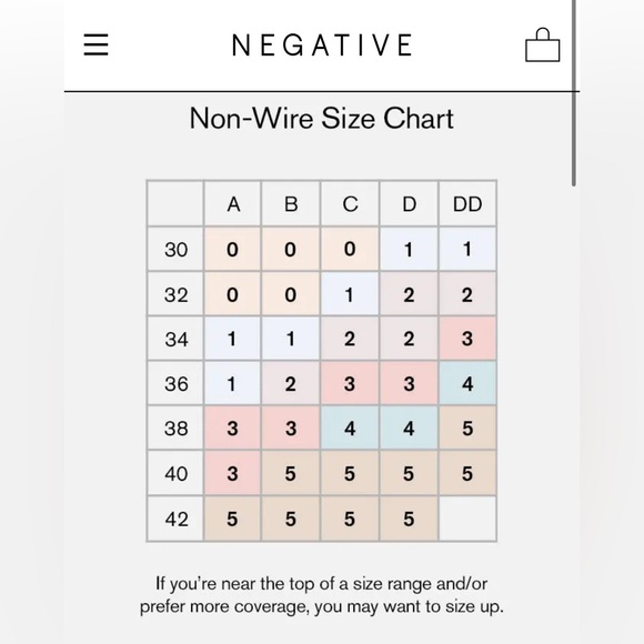 Negative Underwear Nursing Bra Black Size 2 - Picture 6 of 10